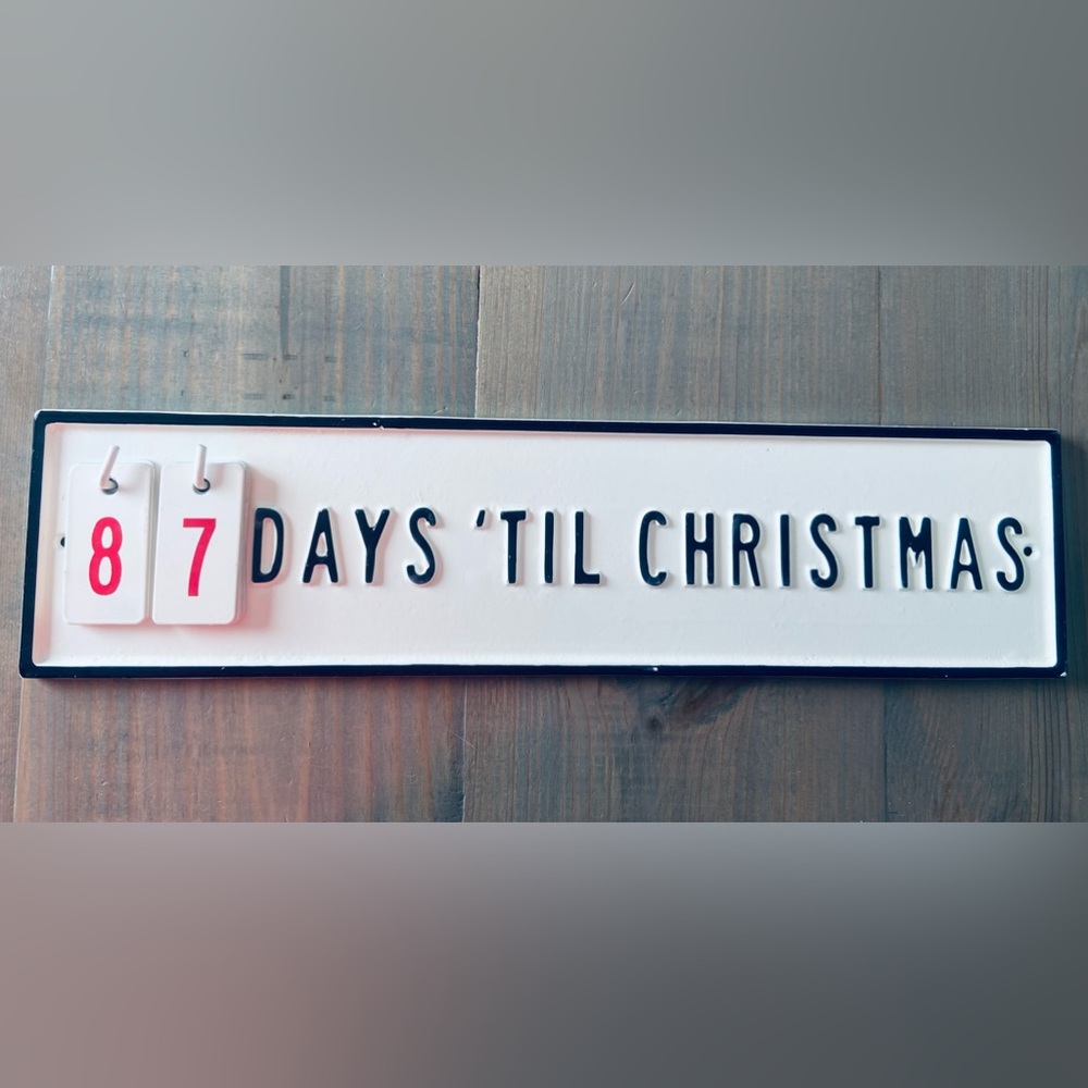 Hearth & Hand Days Till Christmas Sign 🎅🏻